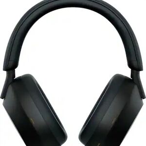 Sony - WH-1000XM5 Wireless Noise-Canceling Over-the-Ear Headphones - Black